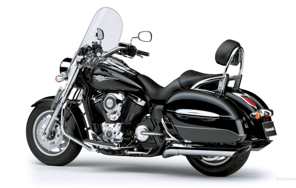 Красивый мотоцикл Kawasaki VN 1700 Classic