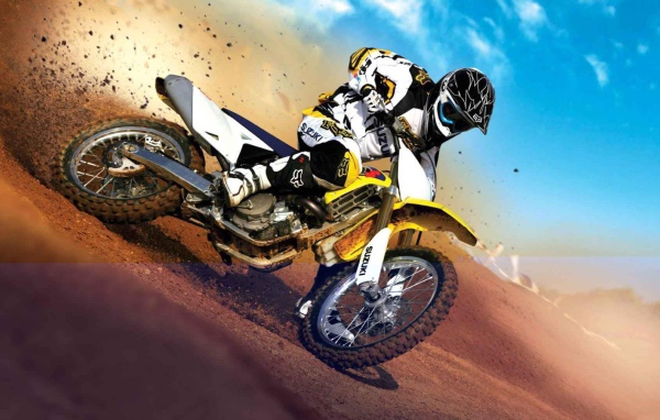 Красивый мотоцикл в москве Suzuki RM-Z 250