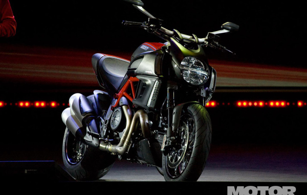 Мотоцикл модели Ducati Diavel
