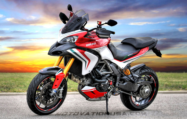 Мотоцикл модели Ducati Multistrada 1200