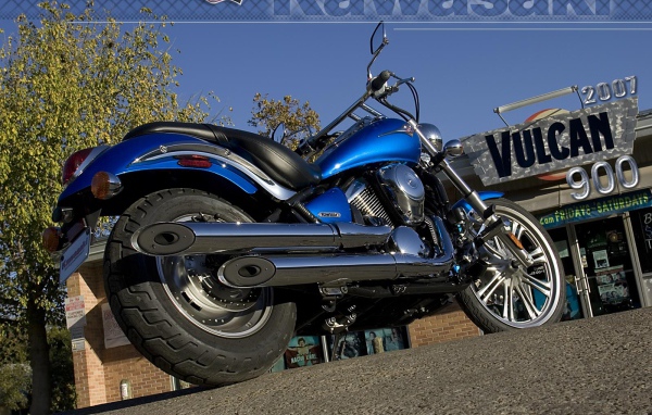 Мотоцикл модели Kawasaki VN 900 Classic