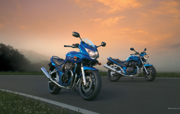 Быстрый мотоцикл Suzuki GSF 650