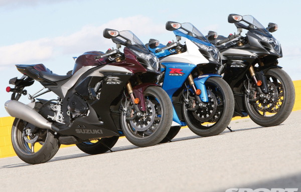 Быстрый мотоцикл Suzuki GSX-R 1000