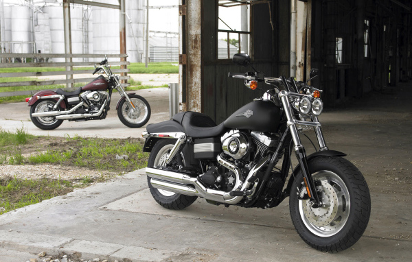 Невероятный мотоцикл Harley-Davidson Dyna Super Glide Custom