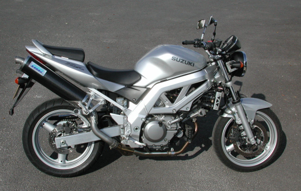Невероятно быстрый мотоцикл Suzuki SV 650 S