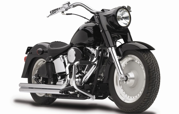 Невероятно быстрый мотоцикл Harley-Davidson Fat Boy