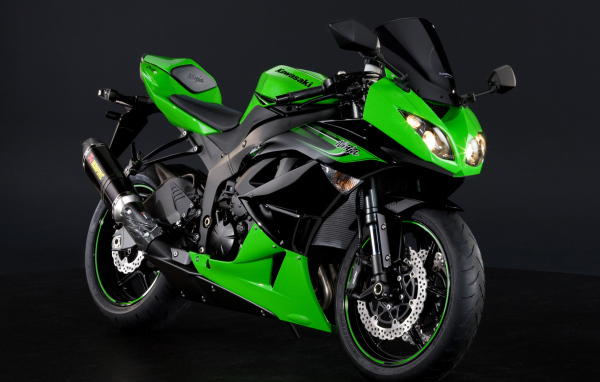 Невероятно быстрый мотоцикл Kawasaki Ninja ZX-6R