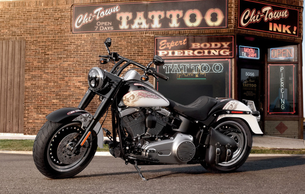 Новый мотоцикл Harley-Davidson Fat Boy