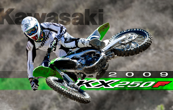 Новый мотоцикл Kawasaki KX 250 F