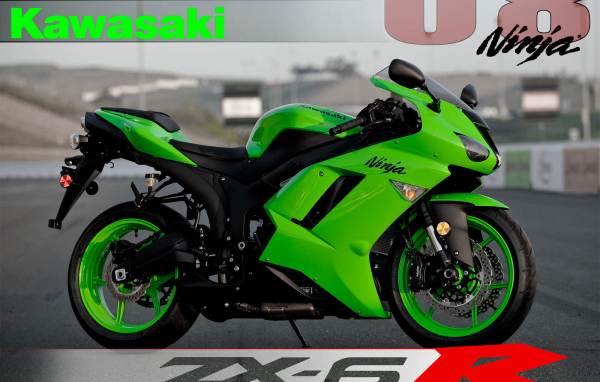 Новый мотоцикл Kawasaki Ninja ZX-6R