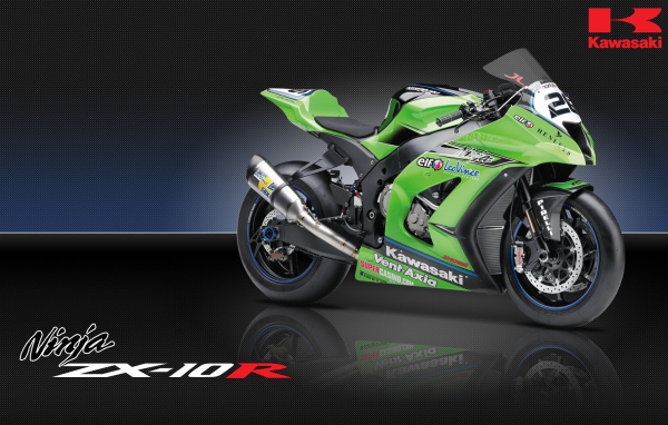 Популярный мотоцикл Kawasaki Ninja ZX-10R