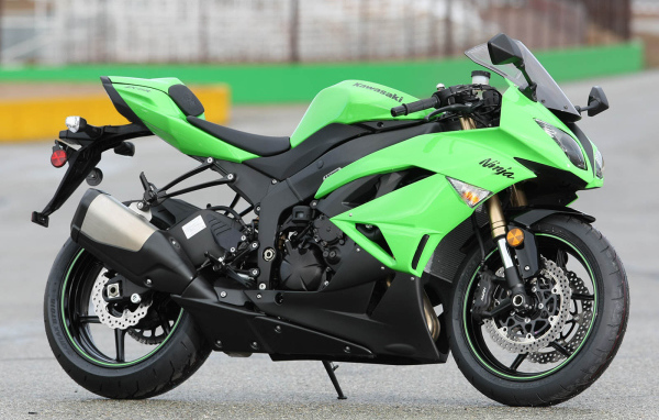 Популярный мотоцикл Kawasaki Ninja ZX-6R