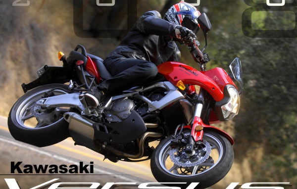 Популярный мотоцикл Kawasaki Versys
