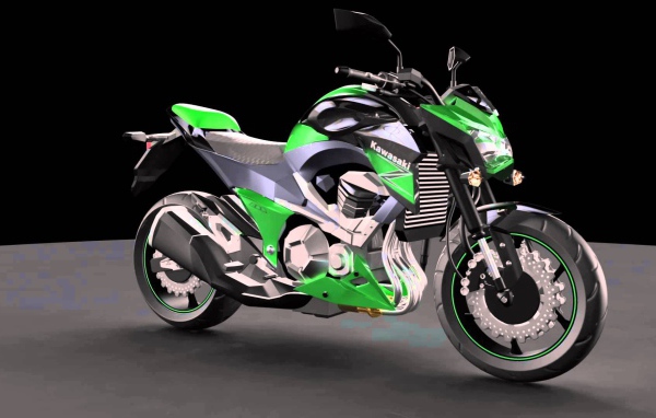 Популярный мотоцикл Kawasaki Z 800