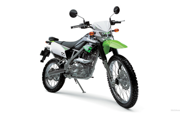 Быстрый мотоцикл Kawasaki KLX 125