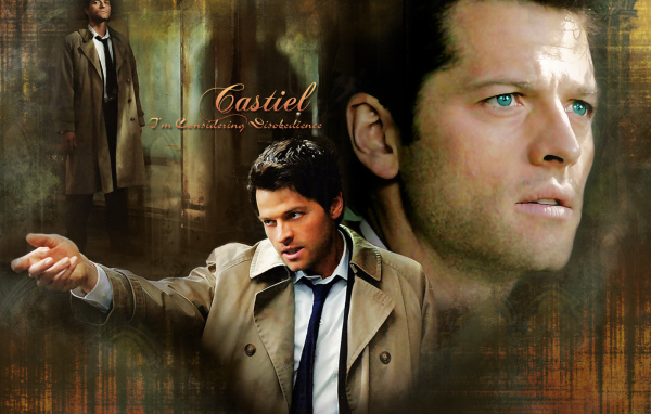 Кастиэль из сериала Сверхъестественное