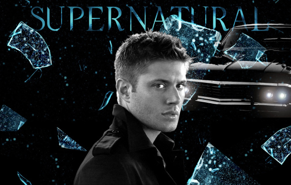 Дин с машиной из сериала Сверхъестественное