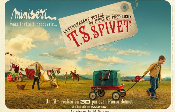 Постер фильма Невероятное путешествие мистера Спивета 2014