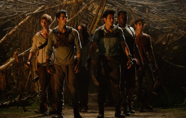 Бегущий по лабиринту герои