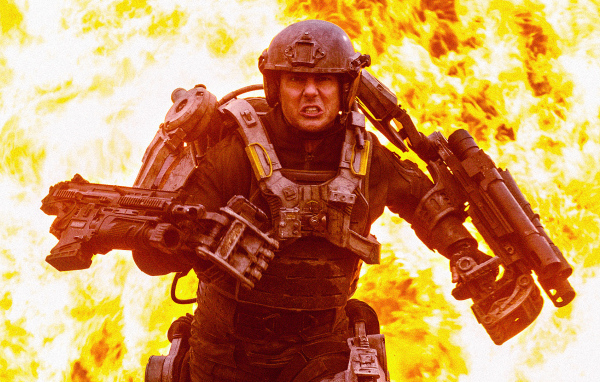 Момент из фильма Грань будущего 2014