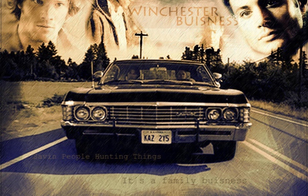 Автомобиль Винчестеров из сериала Сверхъестественное