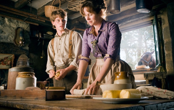 Кадр с лошадью в окне