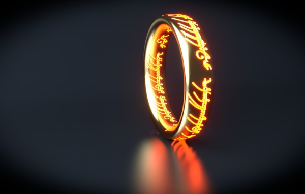 Кольцо из фильма Властелин колец
