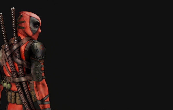 Вайд Вилсон на черном фоне