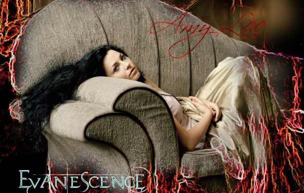 Красивые обои с Эми Ли из Evanescence