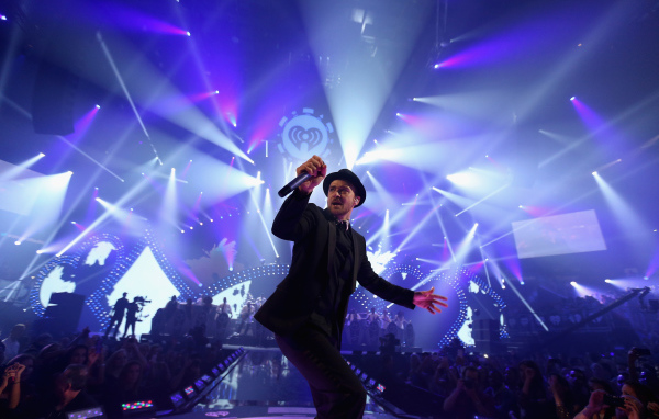 Джастин Тимберлейк на церемонии MTV