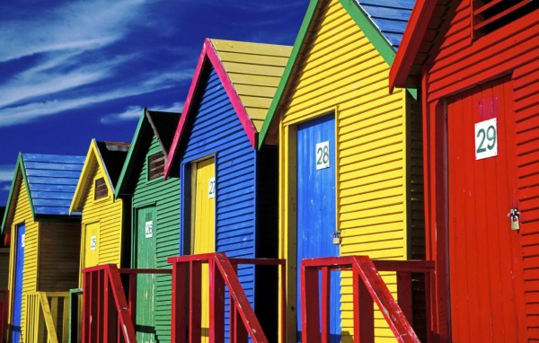 Пляжные домики в Южной Африке