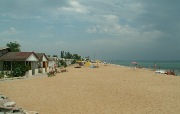 Золотой пляж в Анапе