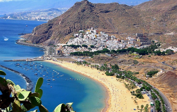 Золотой пляж на Тенерифе