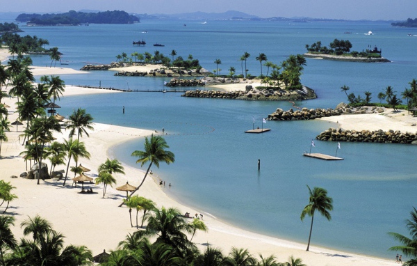 Пляж в Сингапуре