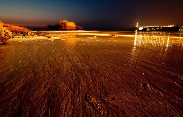 Узоры на дне моря