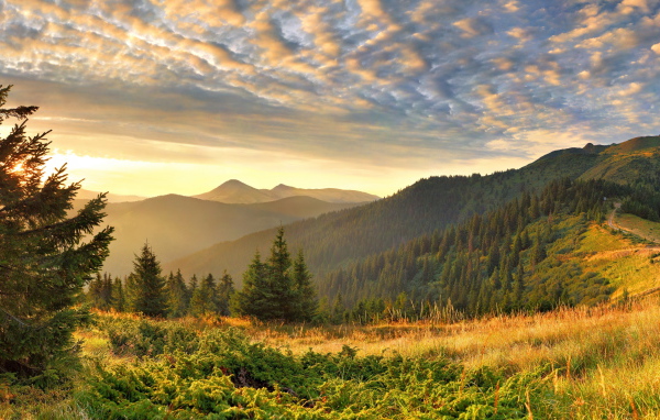 Облака в горах