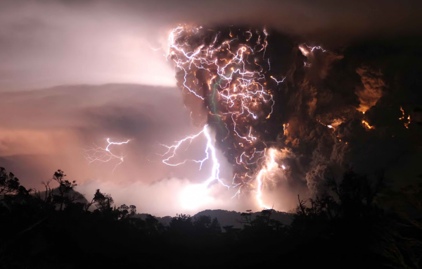 Гроза в Чили