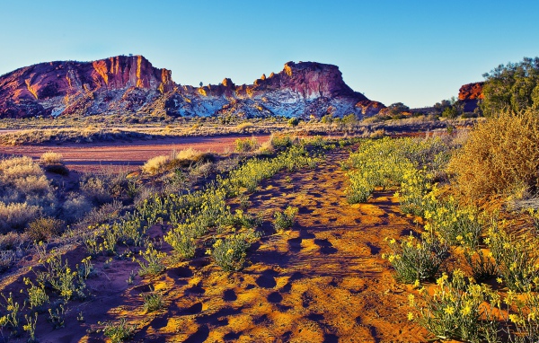 Закат в пустыне