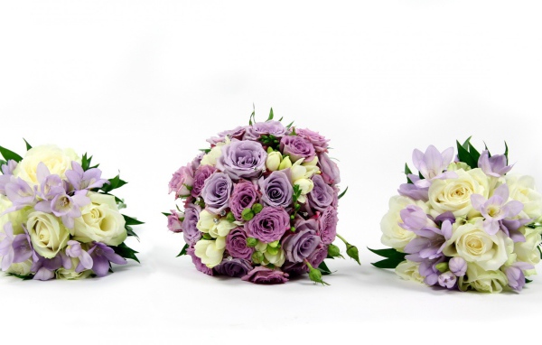 Three beautiful bouquet