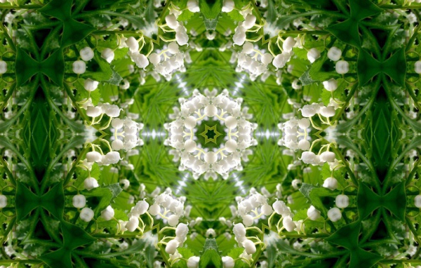 Калейдоскопный рисунок