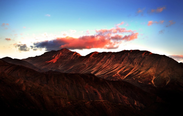 Утренние горы