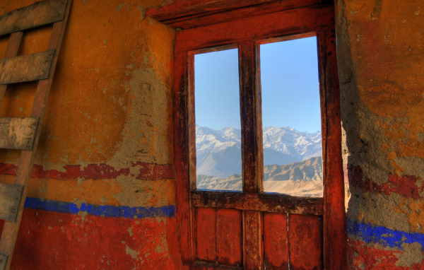 Вид из окна