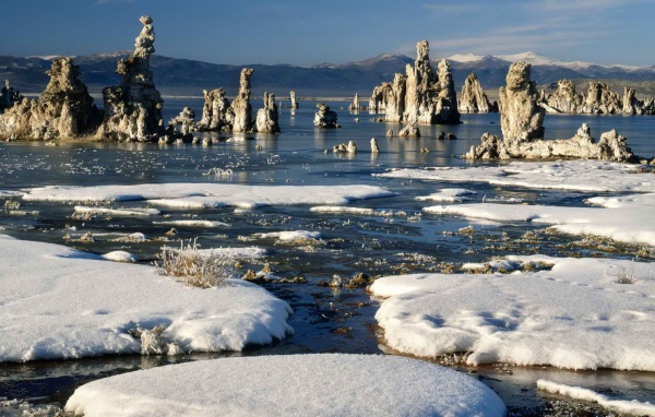 Зимний пейзаж Калифорнии