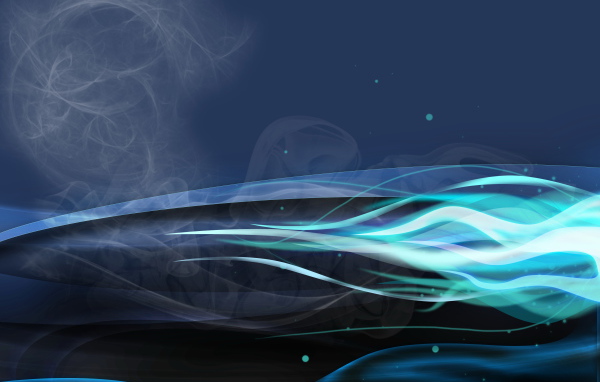 Абстрактный дым