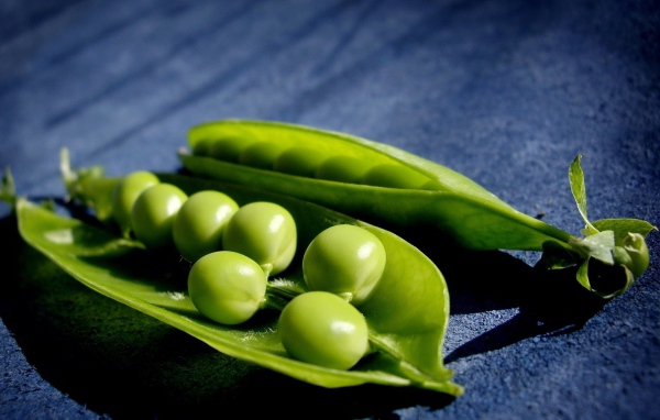 Стручки гороха