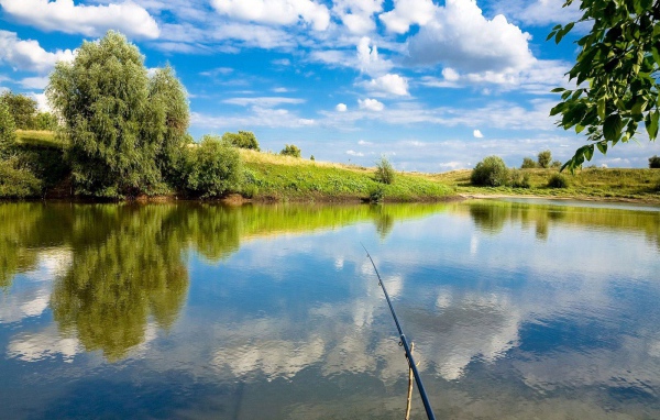 Рыбалка на озере