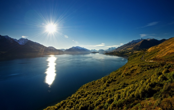 Пейзаж на озере