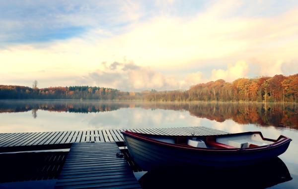 Речной причал 