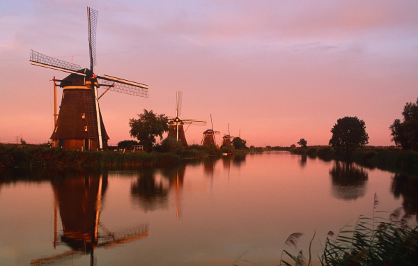 Ветряные мельницы в Голландии
