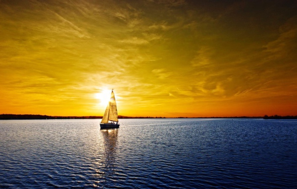 Удивительный закат